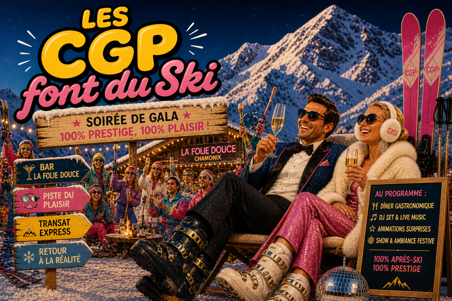 Les CGP font du ski - Soirée de Gala